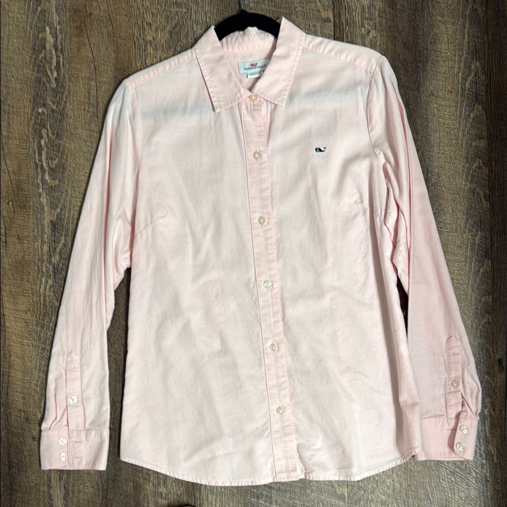 Vineyard Vines Light Pink Long-Sleeve Shirt